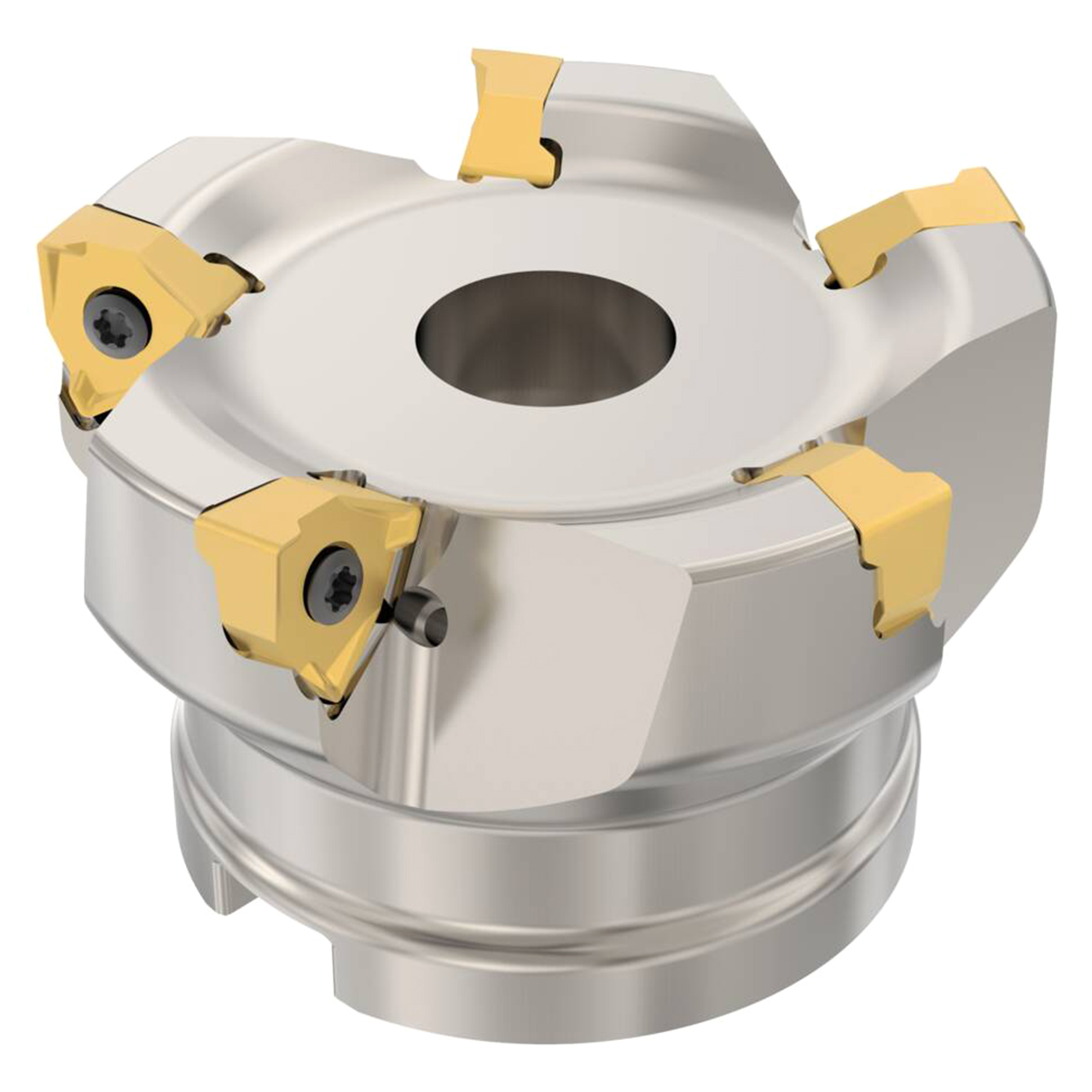 Seco Tools 02623197 | R220.96-0080-08-5A 80.00mm Diameter x 50.00mm Functional Length x 90 Degree Cutting Edge Angle Indexable Square-Shoulder Face Mill