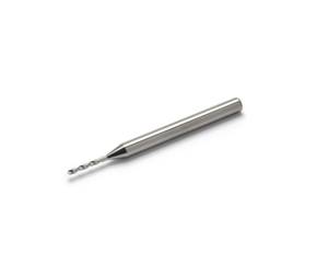 Seco Tools 02731621 | SD26-0.45-2.70-3R1 0.45mm Diameter x 3.00mm Shank x 38.00mm OAL x 30 Degree Helix Angle 2 Cutting Edge Carbide Micro Drill Bit