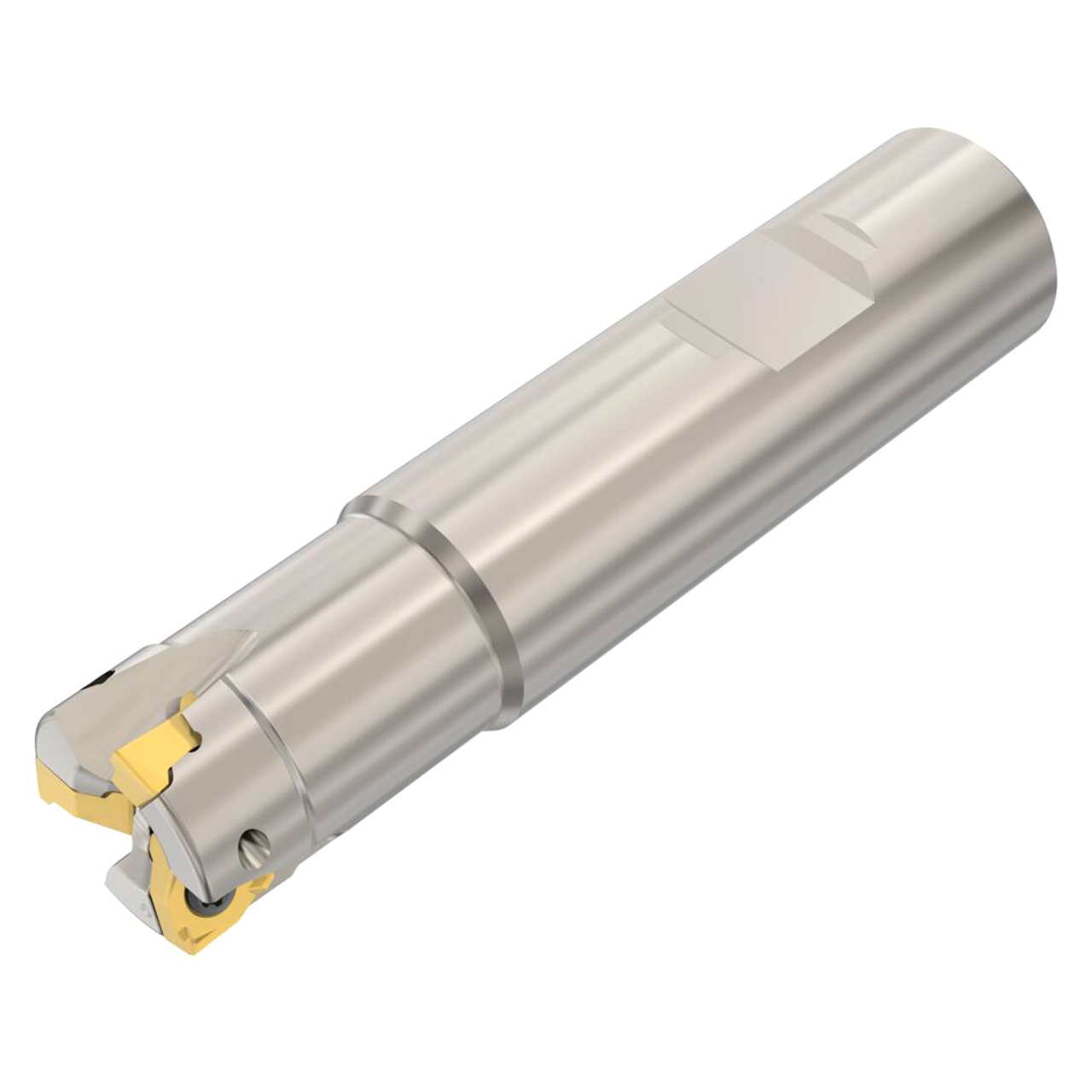 Seco Tools 02768349 | R217.96-2020.3-04-3A 20.00mm Diameter x 20.00mm Shank x 90.00mm OAL Indexable Square-Shoulder End Mill