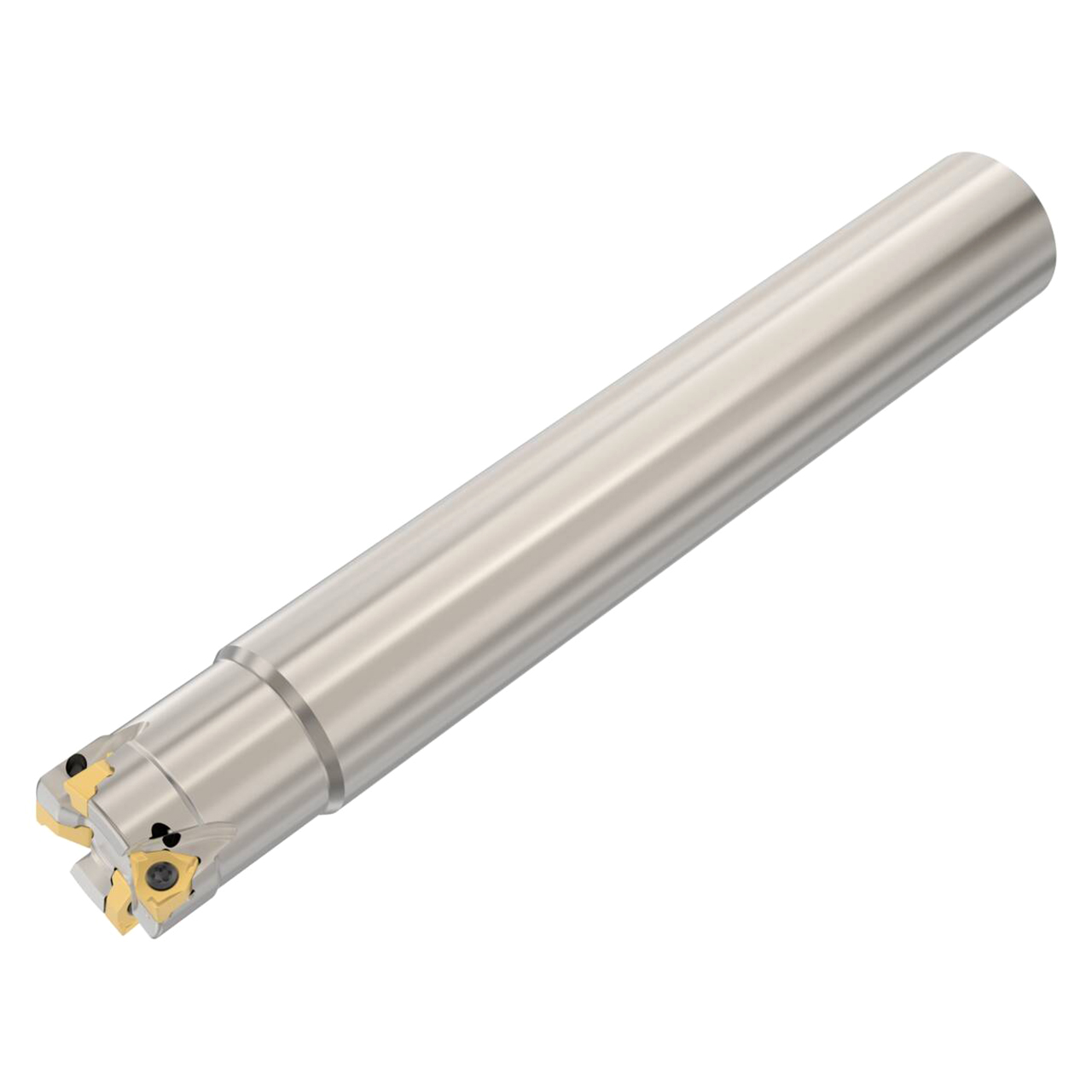 Seco Tools 02768359 | R217.96-2525.0-04-4A 25.00mm Diameter x 25.00mm Shank x 170.00mm OAL Indexable Square-Shoulder End Mill