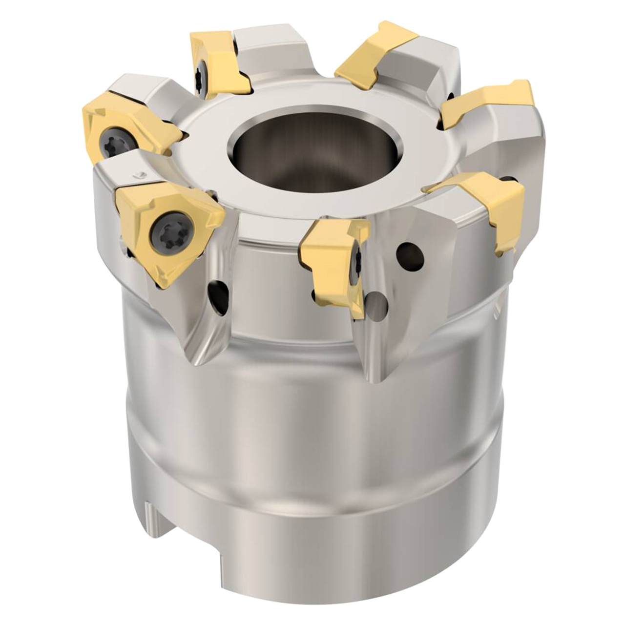 Seco Tools 02768377 | R220.96-0040-04-7A 40.00mm Diameter x 40.00mm Functional Length x 90 Degree Cutting Edge Angle Indexable Square-Shoulder Face Mill