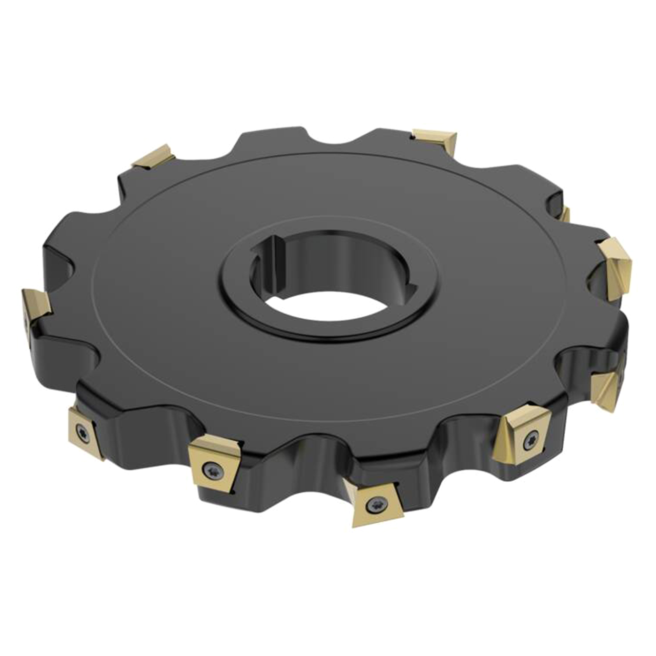Seco Tools 02961517 | 335.25-160.20.40-6N 160.00mm Diameter x 20.00mm Functional Length x 90 Degree Cutting Edge Angle Indexable Slotting Cutter