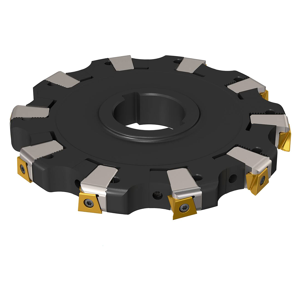 Seco Tools 02993764 | 335.25-160.1721.40-10R 160.00mm Diameter x 19.00mm Functional Length x 90 Degree Cutting Edge Angle Indexable Slotting Cutter