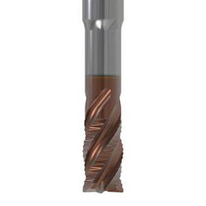 Seco Tools 03127383 | JHP994080E3C.0Z4 8.00mm Diameter x 8.00mm Shank x 69.00mm OAL x 38 Degree Helix Angle 4 Cutting Edge HXT Coated Carbide Corner Chamfer End Mill