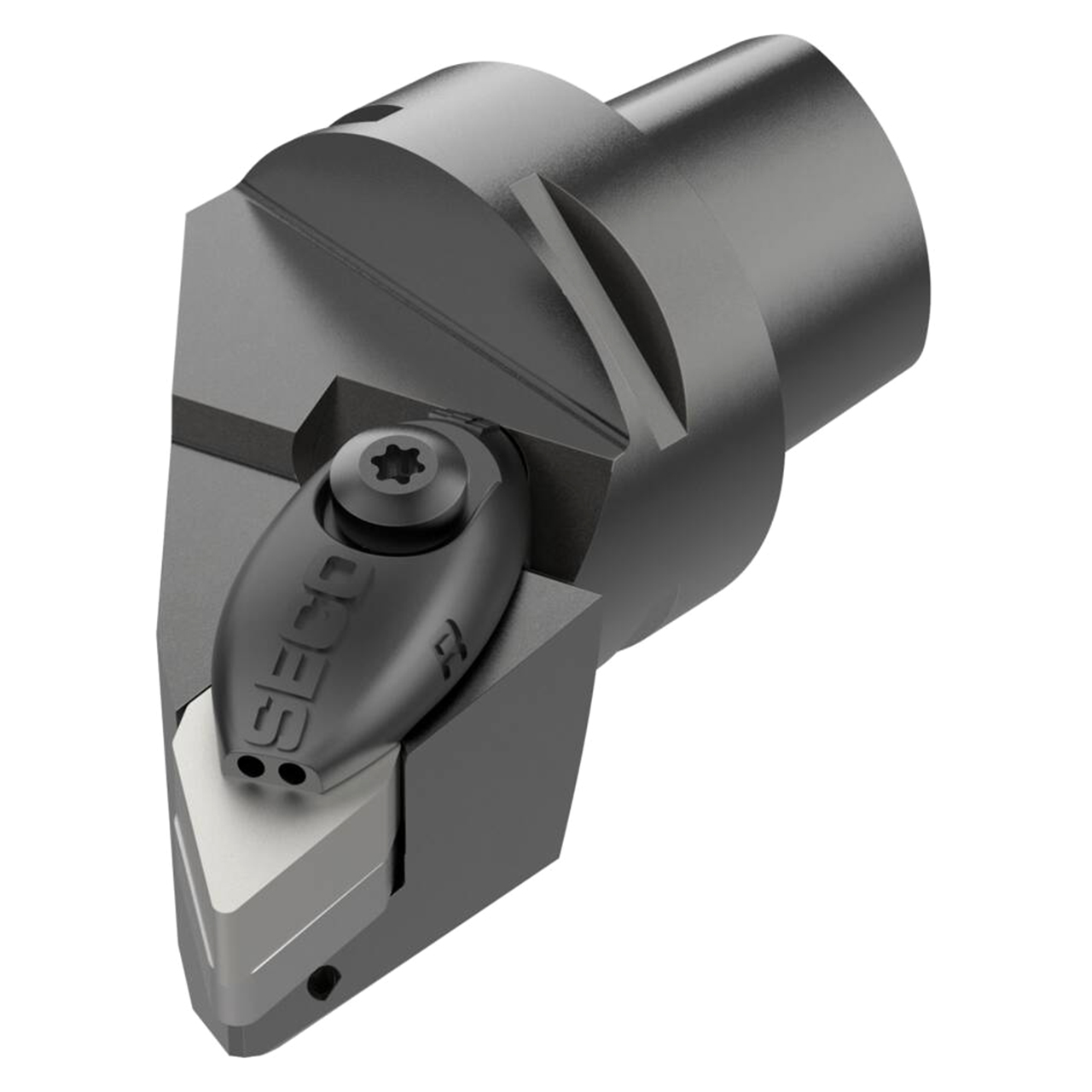 Seco Tools 10070169 | C4-DDJNR-27055-15JETI2 55.00mm Functional Length x 27.00mm Functional Width x 93 Degree Cutting Edge Angle Right Hand Modular Turning Head