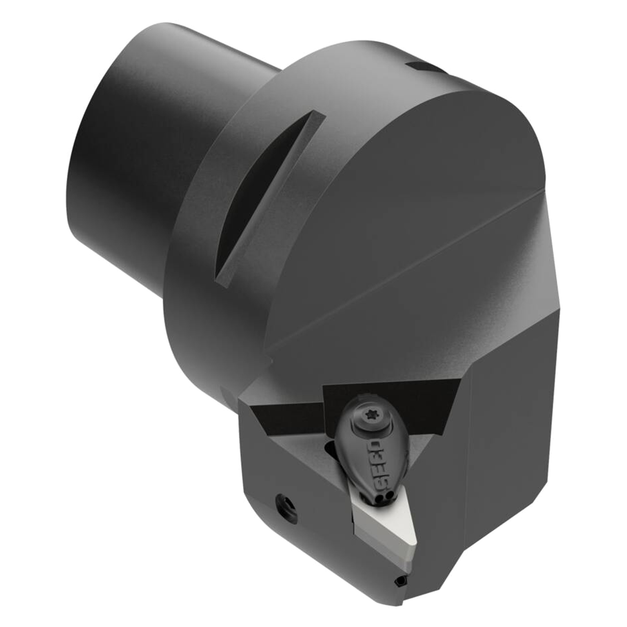 Seco Tools 10070323 | C8-DVJBL-55080-16JETI2 80.00mm Functional Length x 55.00mm Functional Width x 93 Degree Cutting Edge Angle Left Hand Modular Turning Head