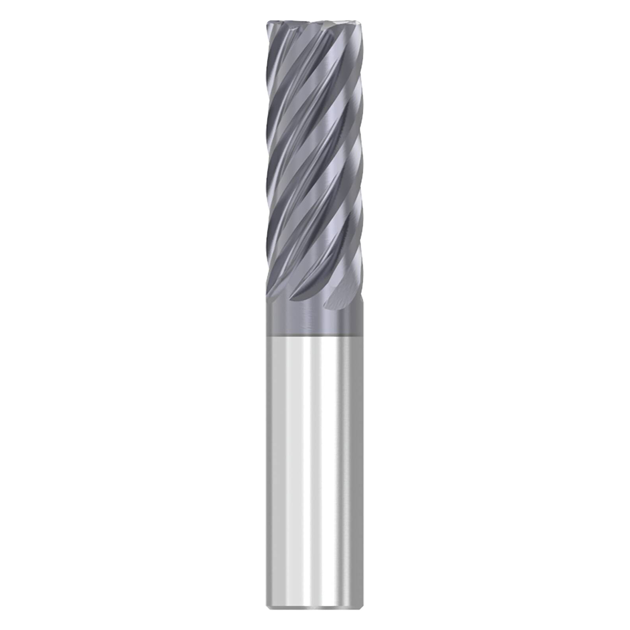 Seco Tools 17002314 | S738R.250D2R030.0Z7 ALTIN 0.250" Diameter x 0.250" Shank x 2.000" OAL x 38 Degree Helix Angle 7 Flute AlTiN Coated Carbide Corner Radius End Mill (N58246)