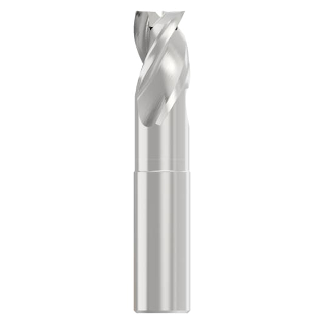 Seco Tools 03302634 | AN335.500E2S.0Z3A 12.70mm Diameter x 12.70mm Shank x 76.20mm OAL x 35 Degree Helix Angle 3 Flute Uncoated Carbide Square End Mill