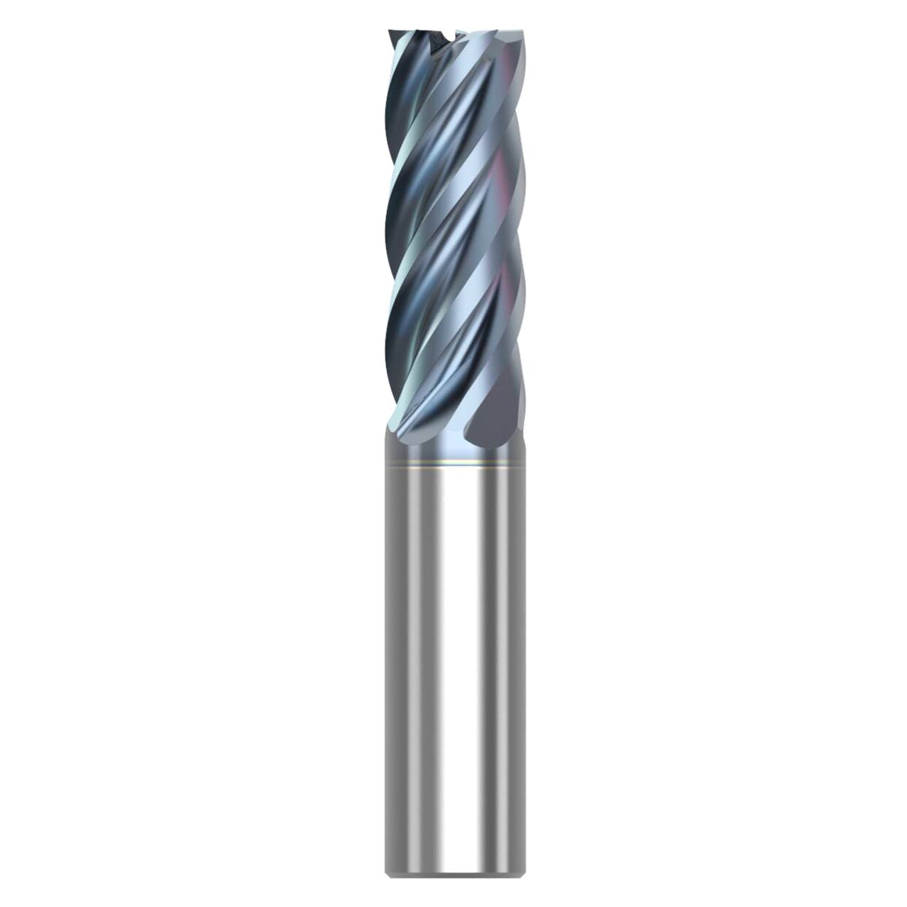 Seco Tools 10008608 | STS540.250D3S.0Z5 HTA 0.250" Diameter x 0.250" Shank x 2.500" OAL x 40 Degree Helix Angle 5 Flute HTA Coated Carbide Square End Mill