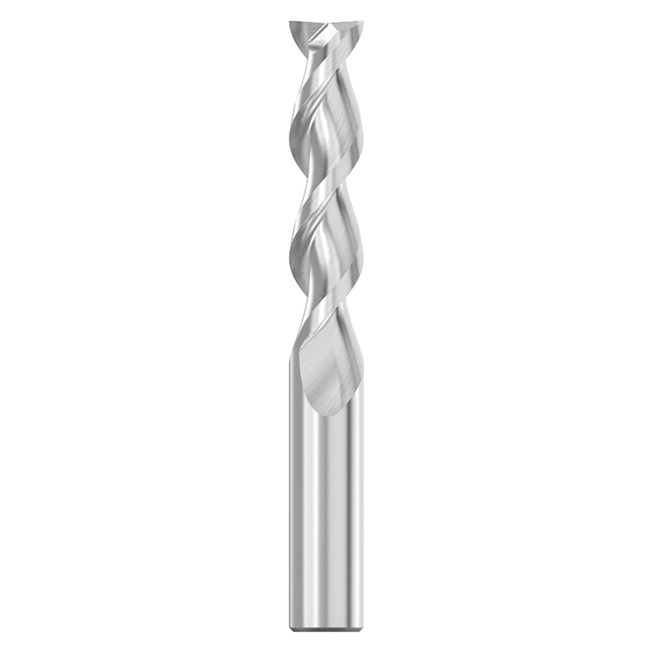 Seco Tools 17002967 | A245.375D1S.0Z2 0.375" Diameter x 0.375" Shank x 2.500" OAL x 45 Degree Helix Angle 2 Flute Uncoated Carbide Square End Mill (N61369)