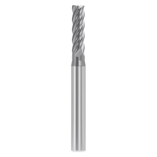 Seco Tools 03257833 | STR540.156F4R010.0Z5 ALCRN 0.156" Diameter x 0.188" Shank x 2.000" OAL x 40 Degree Helix Angle 5 Flute AlCrN Coated Carbide Corner Radius End Mill