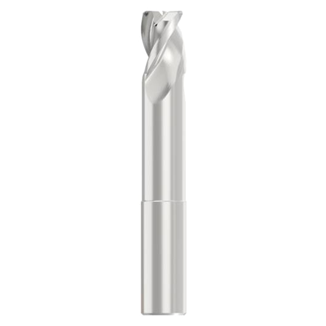 Seco Tools 03302641 | AN335R.500E4R030.0Z3A 12.70mm Diameter x 12.70mm Shank x 101.60mm OAL x 35 Degree Helix Angle 3 Flute Uncoated Carbide Corner Radius End Mill