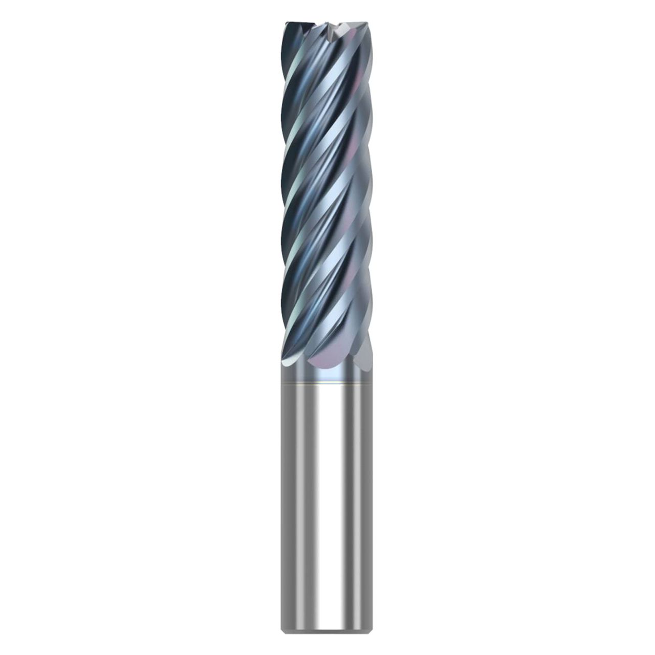 Seco Niagara Cutter 10008094 | S638R.750D3R030.0Z6 HTA 0.750" Diameter x 0.750" Shank x 5.000" OAL x 38 Degree Helix Angle 6 Flute HTA Coated Carbide Corner Radius End Mill