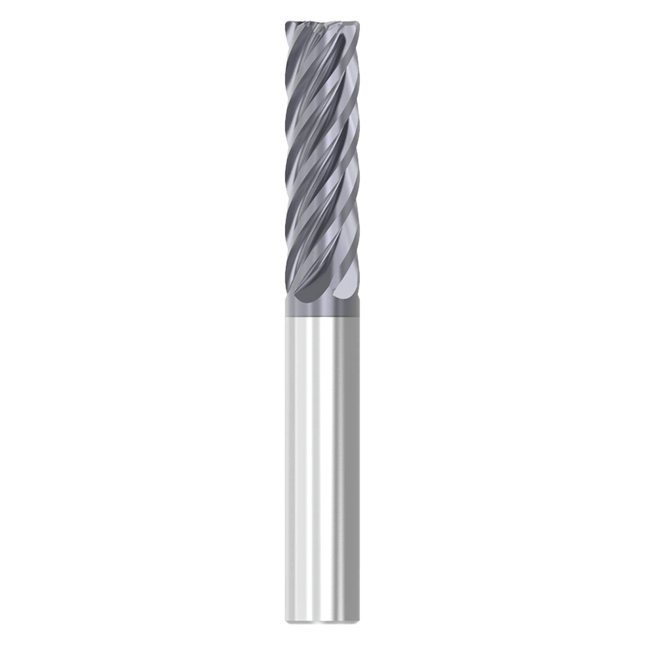 Seco Tools 10072634 | S638R0.250D2R015.0Z6 ALTIN 0.250" Diameter x 0.250" Shank x 2.000" OAL x 38 Degree Helix Angle 6 Flute AlTiN Coated Carbide Corner Radius End Mill