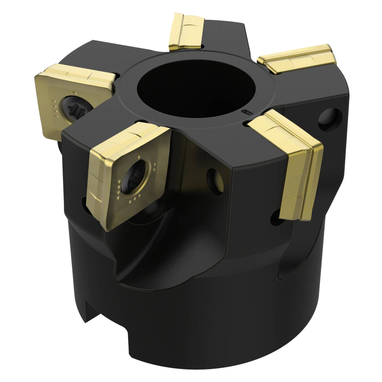 Seco Tools 00005598 | R220.99-0063-12-6T 63.00mm Diameter x 11.00mm Depth of Cut x 40.00mm Functional Length -6.7 Degree Rake Radial Angle Indexable Square-Shoulder End Mill