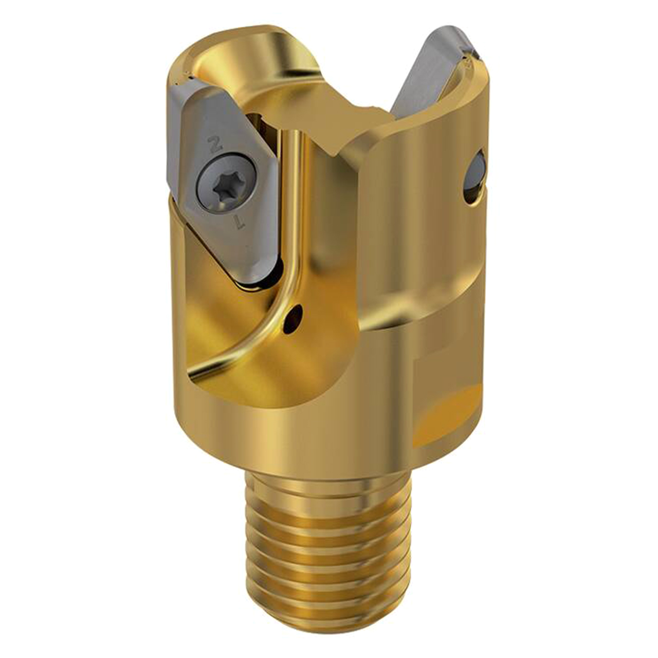 Seco Tools 00035424 | R217.97-1632.RE-V22.2A M16 Thread Size x 32.00mm Diameter x 14.00mm Maximum Cutting Depth x 40.00mm Functional Length x 1 Degree Rake Angle Indexable Copy End Mill