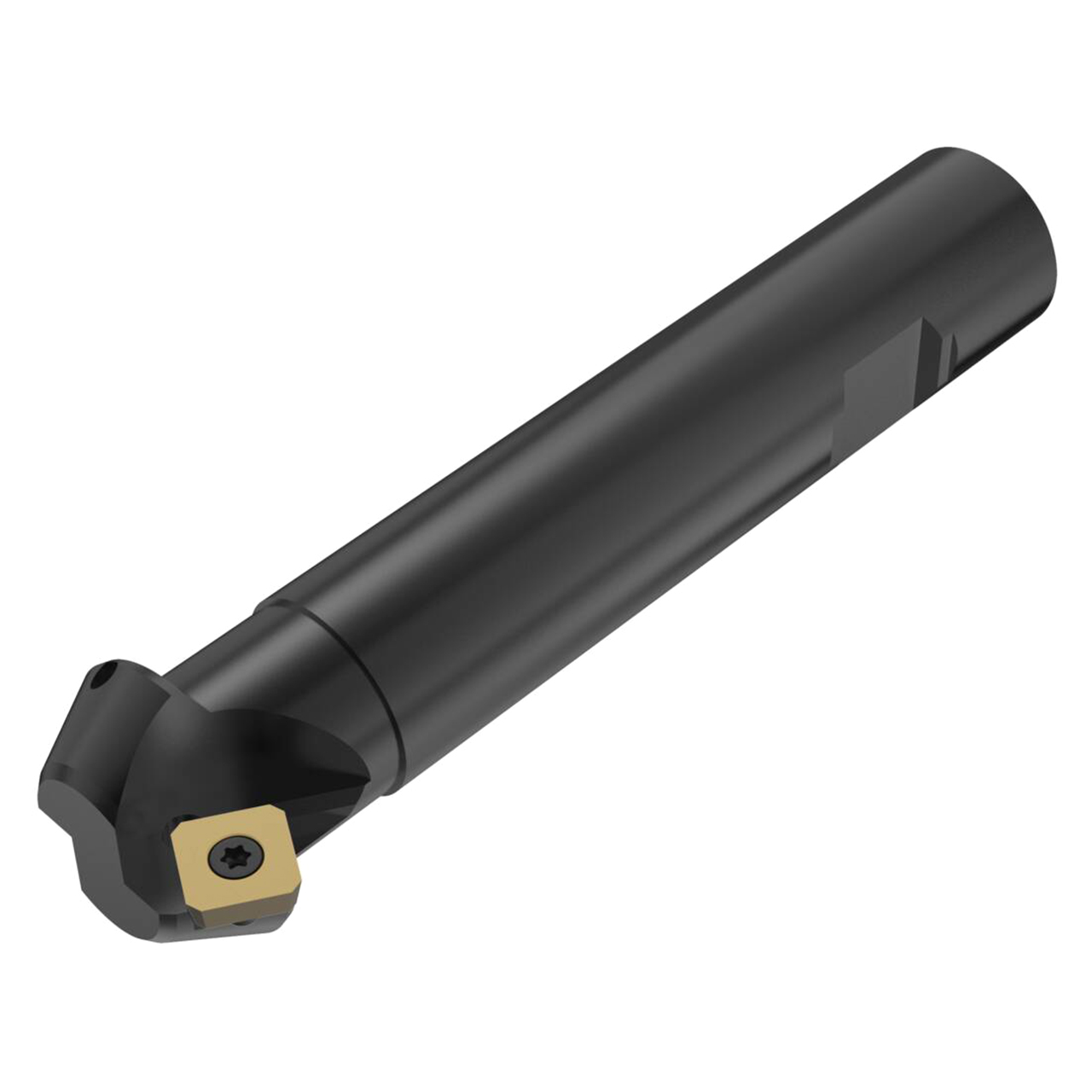 Seco Tools 00070080 | R215.39-00.750-3 0.750" Diameter x 0.750" Shank x 4.331" OAL Indexable Square-Shoulder End Mill