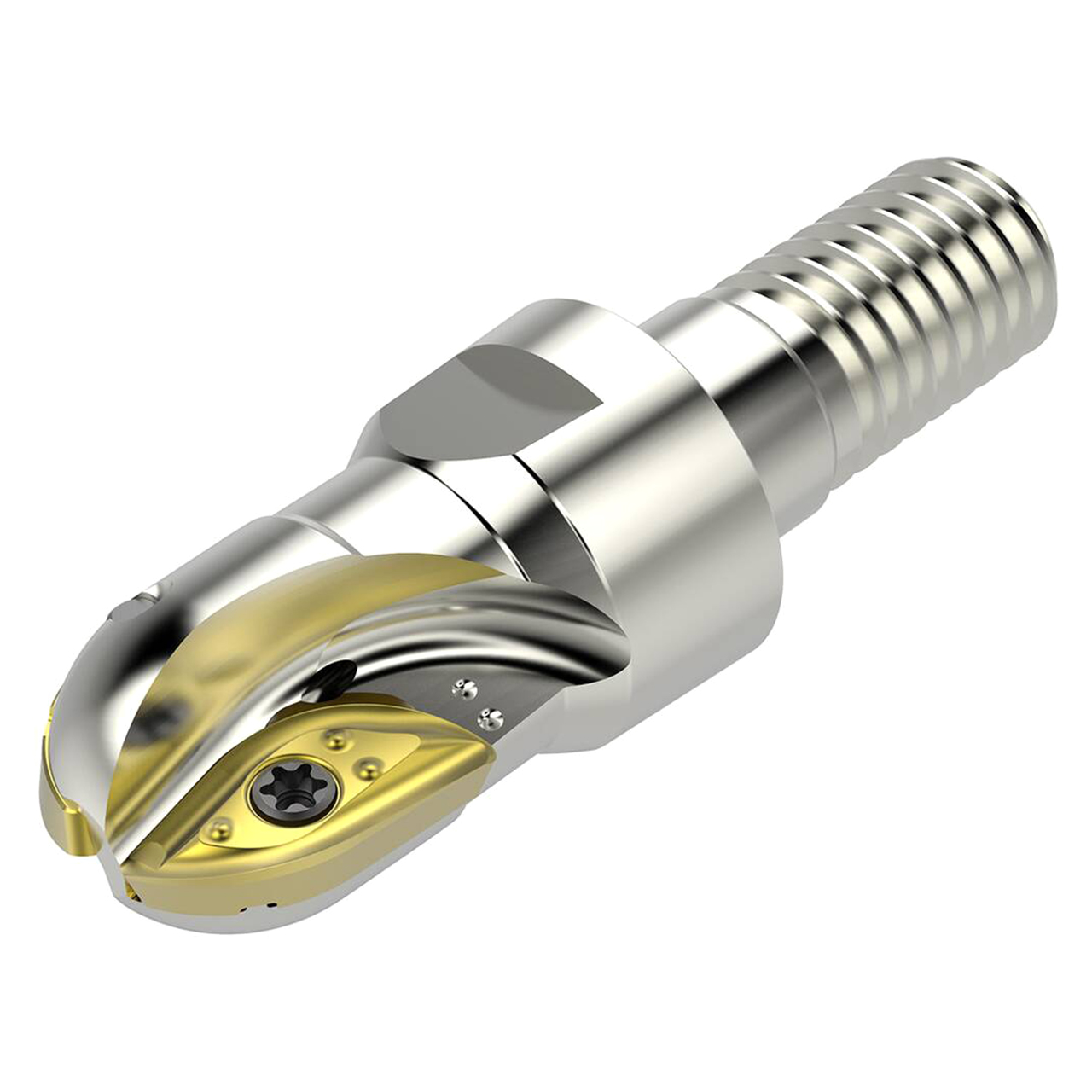 Seco Tools 02627909 | R218.20-0812.RE-10A 12.00mm Diameter x 40.75mm OAL 90 Degree Cutting Edge Angle 2 Flute Indexable Ball Nose End Mill