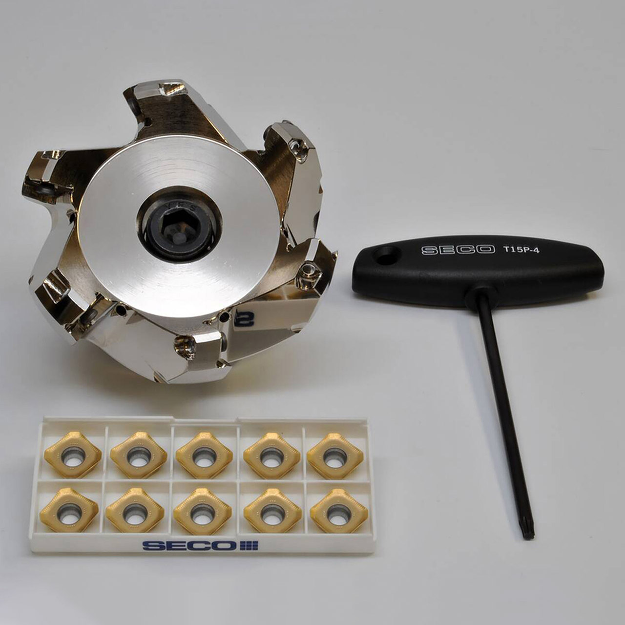 Seco Tools 02629039 | QUATTRO-12-3.00MKIT Face Mill Insert Kit