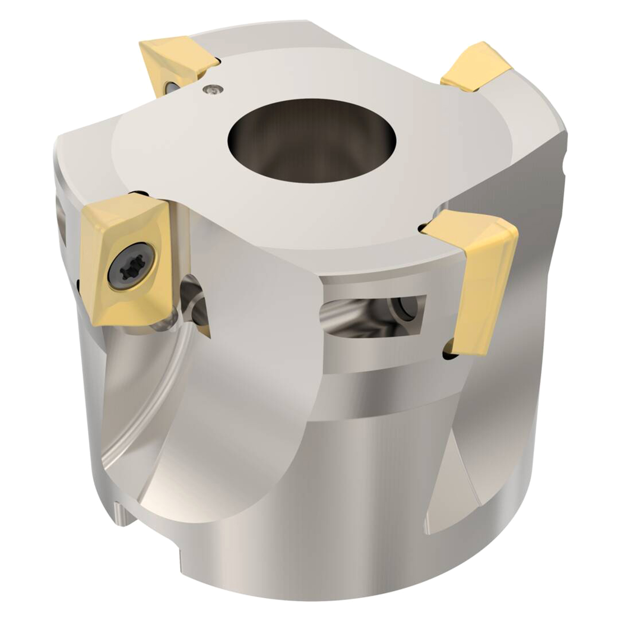 Seco Tools 02689812 | R220.69-02.00-12-4AN 50.80mm Diameter x 11.00mm Depth of Cut x 40.00mm Functional Length -5.8 Degree Rake Radial Angle Indexable Square-Shoulder Face Mill