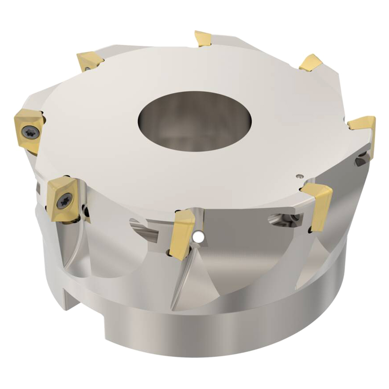 Seco Tools 02689826 | R220.69-04.00-12-8AN 101.60mm Diameter x 11.00mm Depth of Cut x 50.80mm Functional Length -4.1 Degree Rake Radial Angle Indexable Square-Shoulder Face Mill