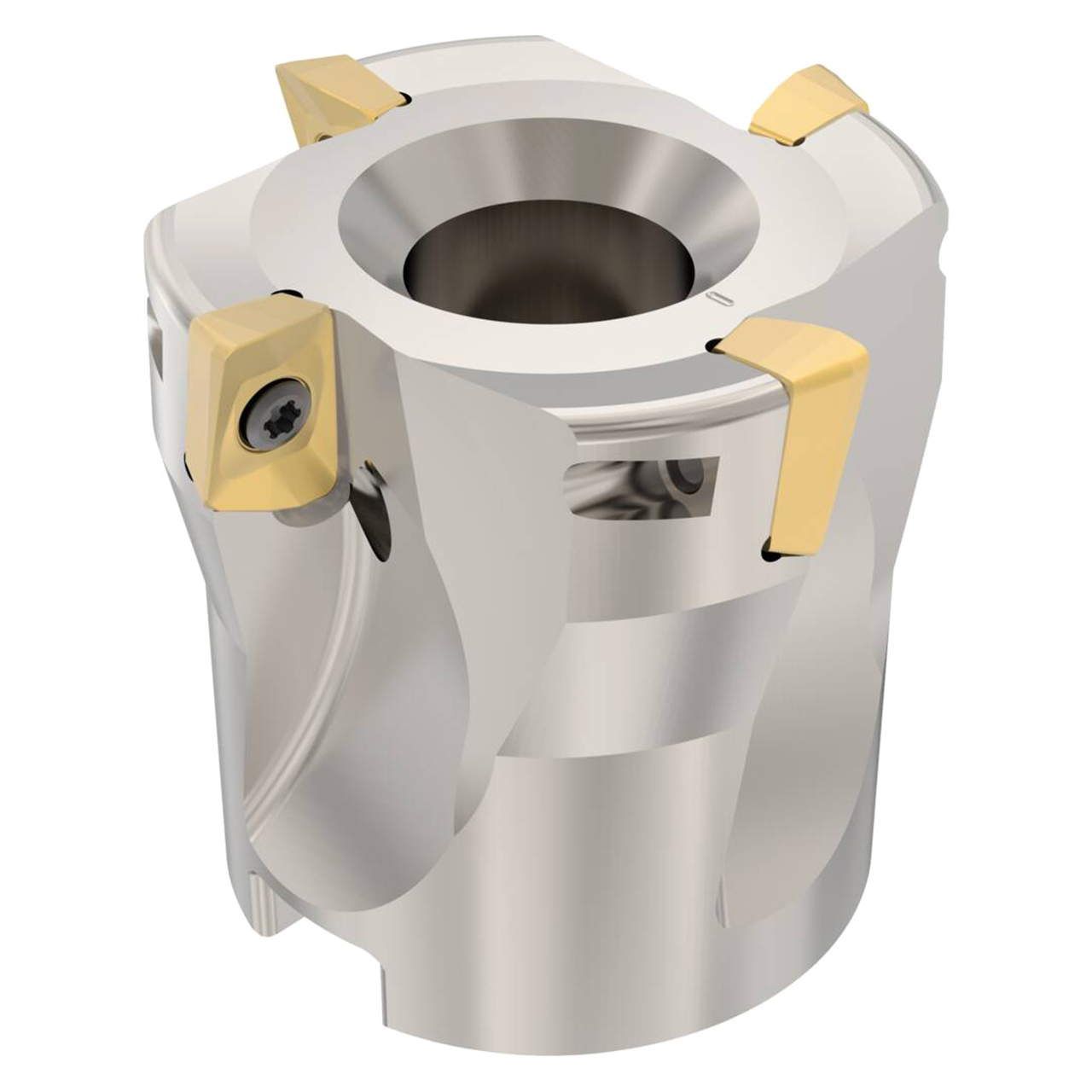 Seco Tools 02690442 | R220.69-0040-09-4AN 40.00mm Diameter x 8.00mm Depth of Cut x 40.00mm Functional Length -4.8 Degree Rake Radial Angle Indexable Square-Shoulder Face Mill