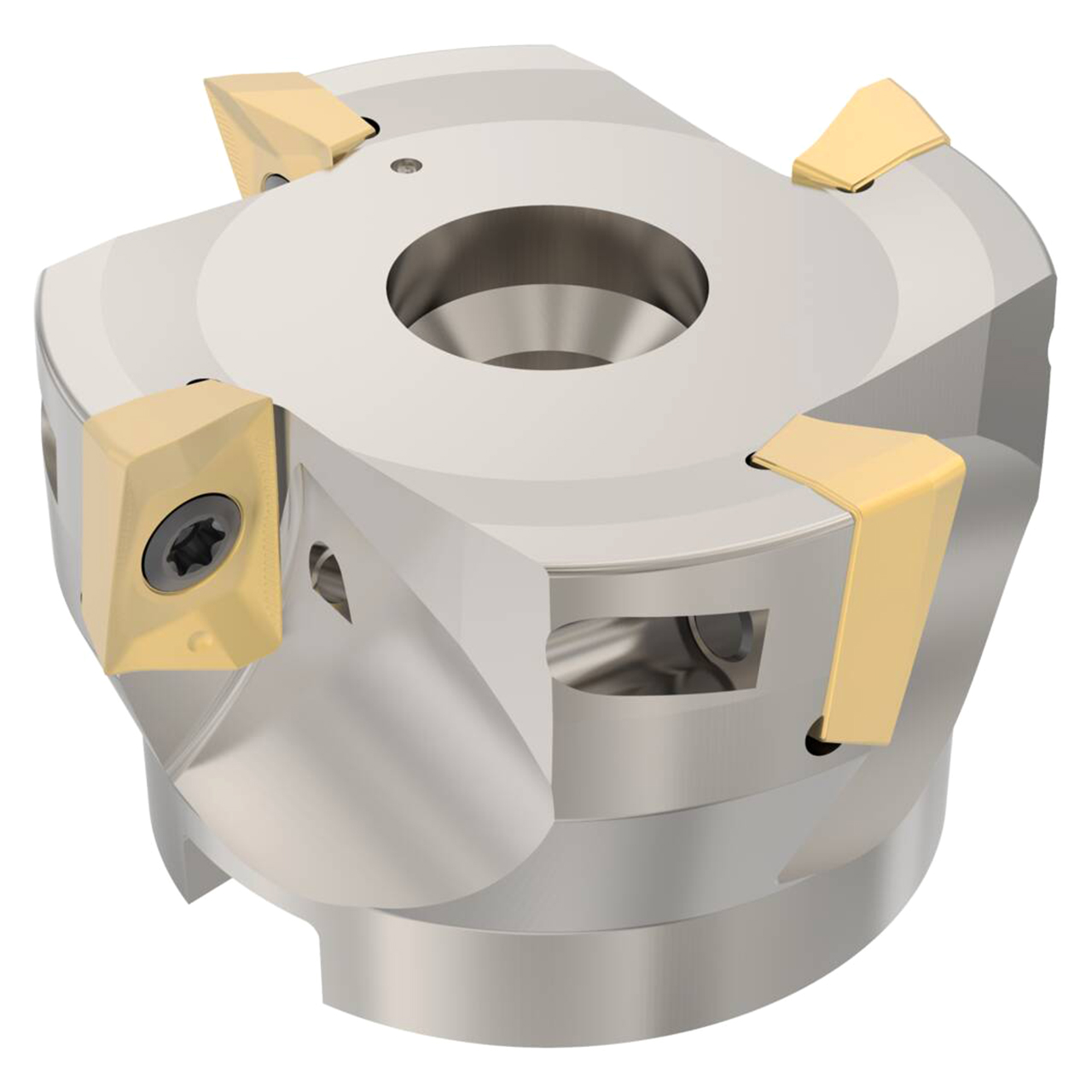 Seco Tools 02691810 | R220.69-0063-18-4AN 63.00mm Diameter x 17.00mm Depth of Cut x 40.00mm Functional Length -6.1 Degree Rake Radial Angle Indexable Square-Shoulder Face Mill