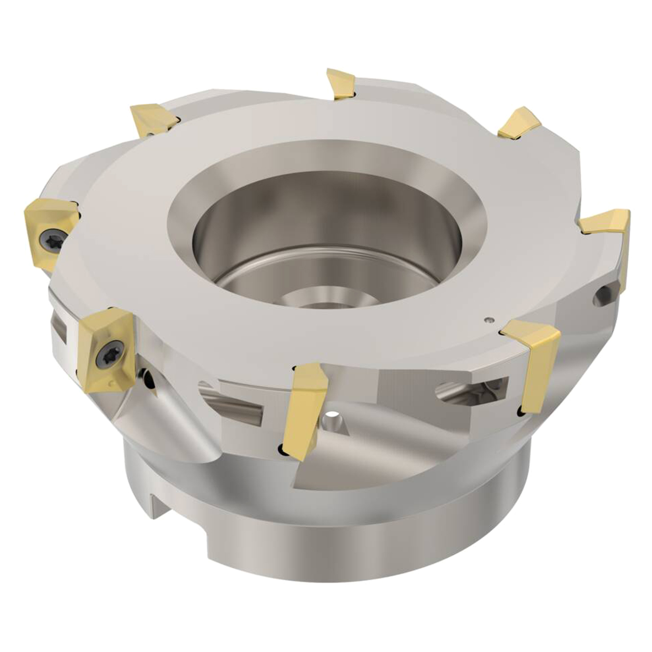 Seco Tools 02691823 | R220.69-0125-18-8AN 125.00mm Diameter x 17.00mm Depth of Cut x 63.00mm Functional Length -4.2 Degree Rake Radial Angle Indexable Square-Shoulder Face Mill