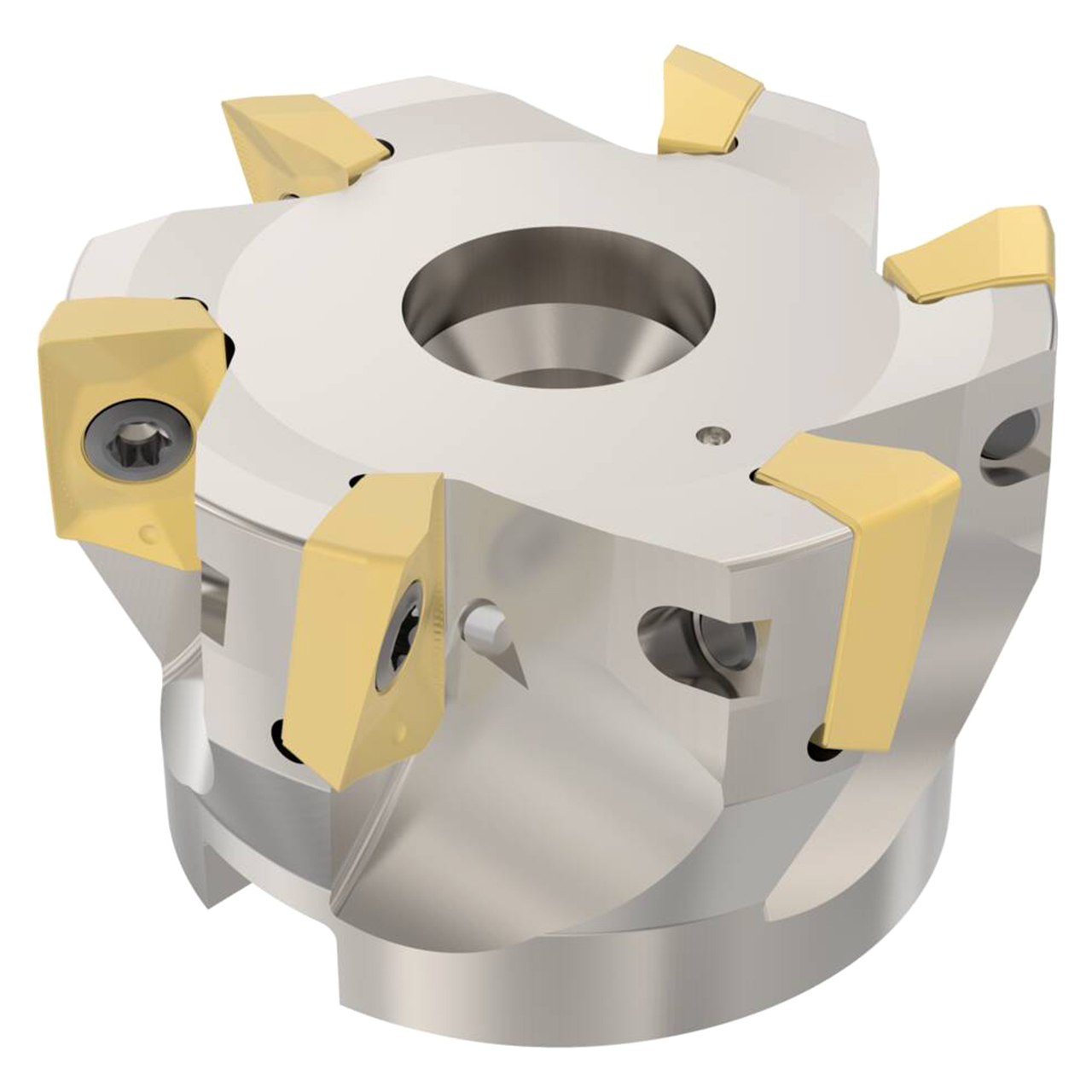 Seco Tools 02691826 | R220.69-0063-18-6AN 63.00mm Diameter x 17.00mm Depth of Cut x 40.00mm Functional Length -6.1 Degree Rake Radial Angle Indexable Square-Shoulder Face Mill