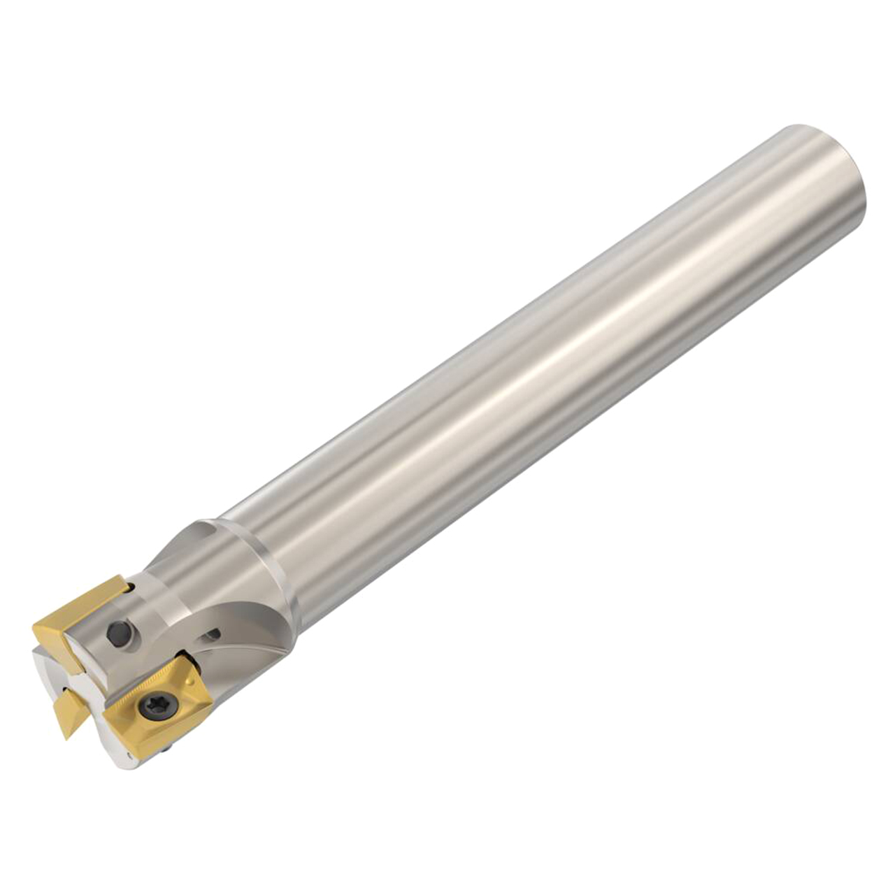 Seco Tools 02694936 | R217.69-01.25-0-18-3LAN 31.75mm Diameter x 25.40mm Shank x 195.00mm OAL Indexable Square-Shoulder End Mill