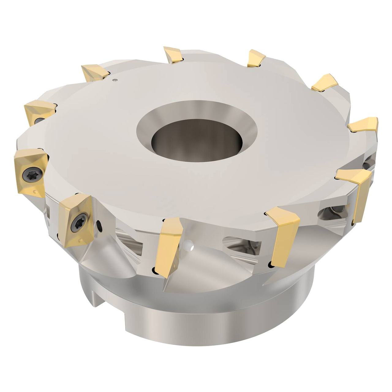 Seco Tools 02694994 | R220.69-05.00-18-11AN 127.00mm Diameter x 17.00mm Depth of Cut x 63.00mm Functional Length -4.2 Degree Rake Radial Angle Indexable Square-Shoulder Face Mill