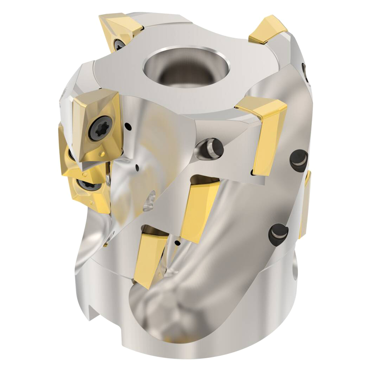 Seco Tools 02710017 | R220.69-00063-047-18.4AN 63.00mm Diameter x 47.00mm Maximum Cutting Depth x 70.00mm Functional Length x 90 Degree Cutting Edge Angle 4 Flute Indexable Square-Shoulder Face Mill