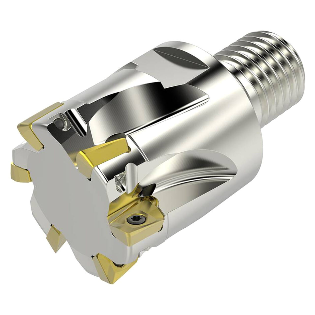 Seco Tools 02769296 | R217.69-2040.RE-10-6A M20 Thread Size x 40.00mm Diameter x 9.00mm Maximum Cutting Depth x 40.00mm Functional Length x 8 Degree Rake Angle Indexable Square-Shoulder End Mill