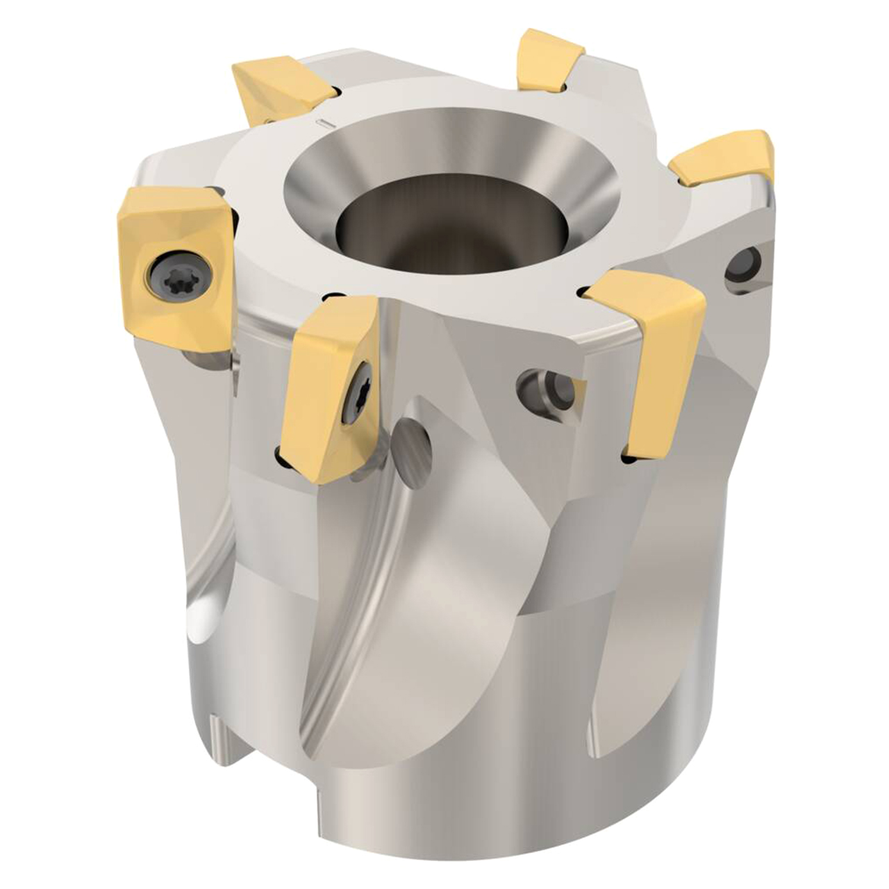Seco Tools 02769304 | R220.69-0040-10-6A 40.00mm Diameter x 9.00mm Depth of Cut x 40.00mm Functional Length -5.7 Degree Rake Radial Angle Indexable Square-Shoulder Face Mill