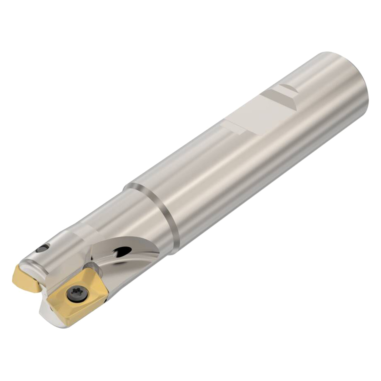 Seco Tools 02772634 | R217.69-00.62-3-10-2A 0.625" Diameter x 0.625" Shank x 3.252" OAL Indexable Square-Shoulder End Mill