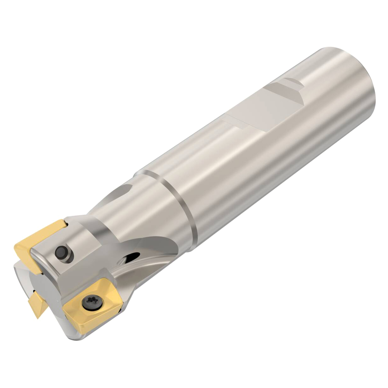 Seco Tools 02772720 | R217.69-00.87-3-10-3A 22.23mm Diameter x 19.05mm Shank x 86.10mm OAL Indexable Square-Shoulder End Mill