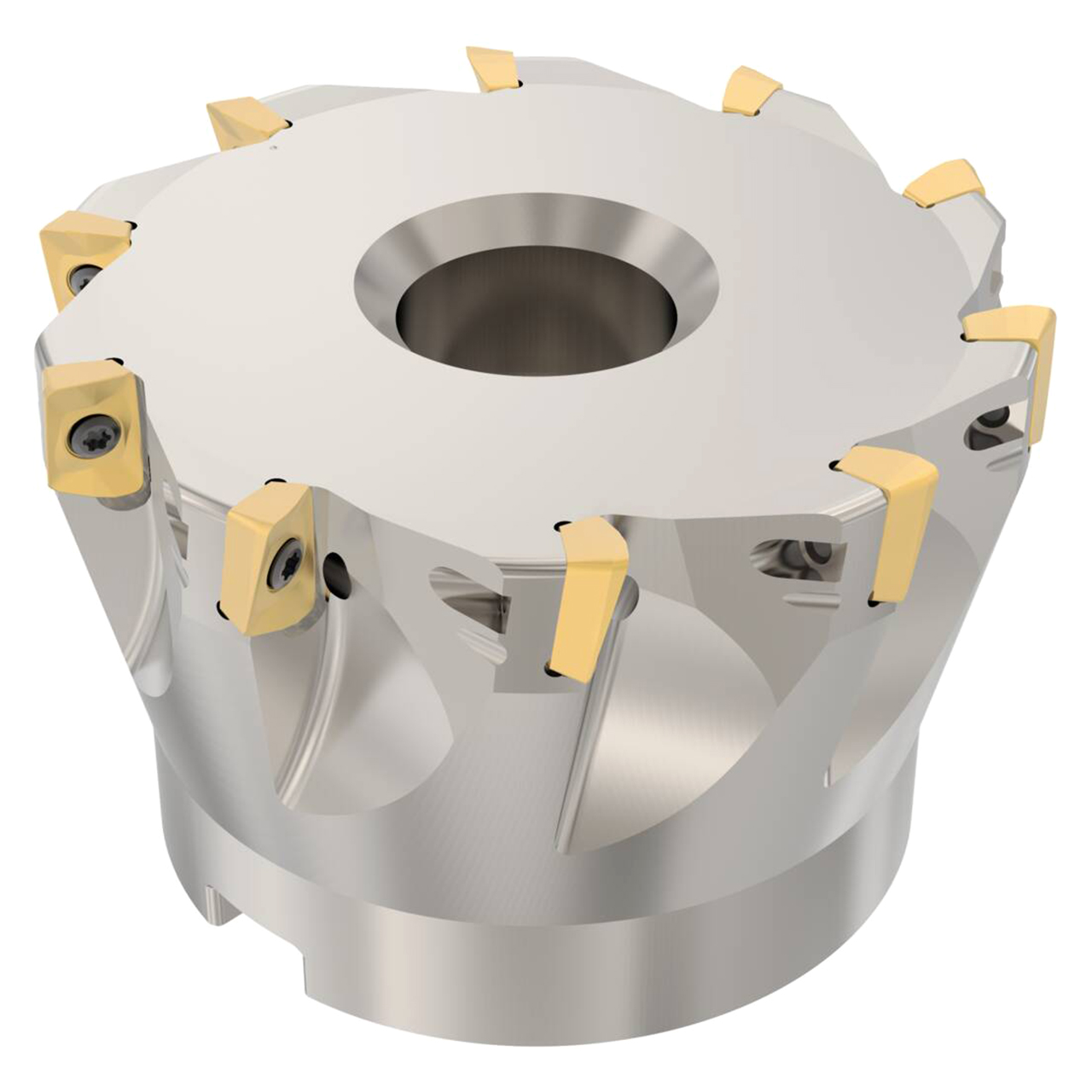 Seco Tools 02773438 | R220.69-03.00-10-10A 76.20mm Diameter x 9.00mm Depth of Cut x 50.00mm Functional Length -4.1 Degree Rake Radial Angle Indexable Square-Shoulder Face Mill
