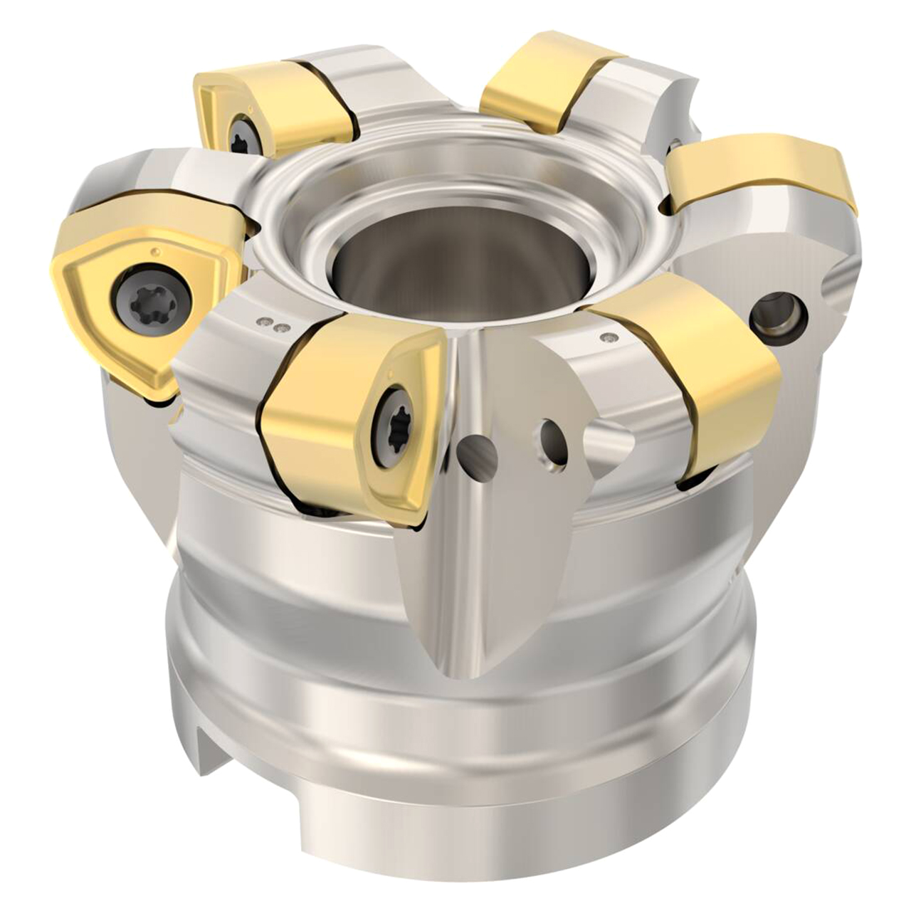 Seco Tools 02826554 | R220.21-0063-R230.6A 48.30mm Diameter x 1.80mm Depth of Cut x 50.00mm Functional Length -13 Degree Rake Radial Angle Indexable High-Feed End Mill
