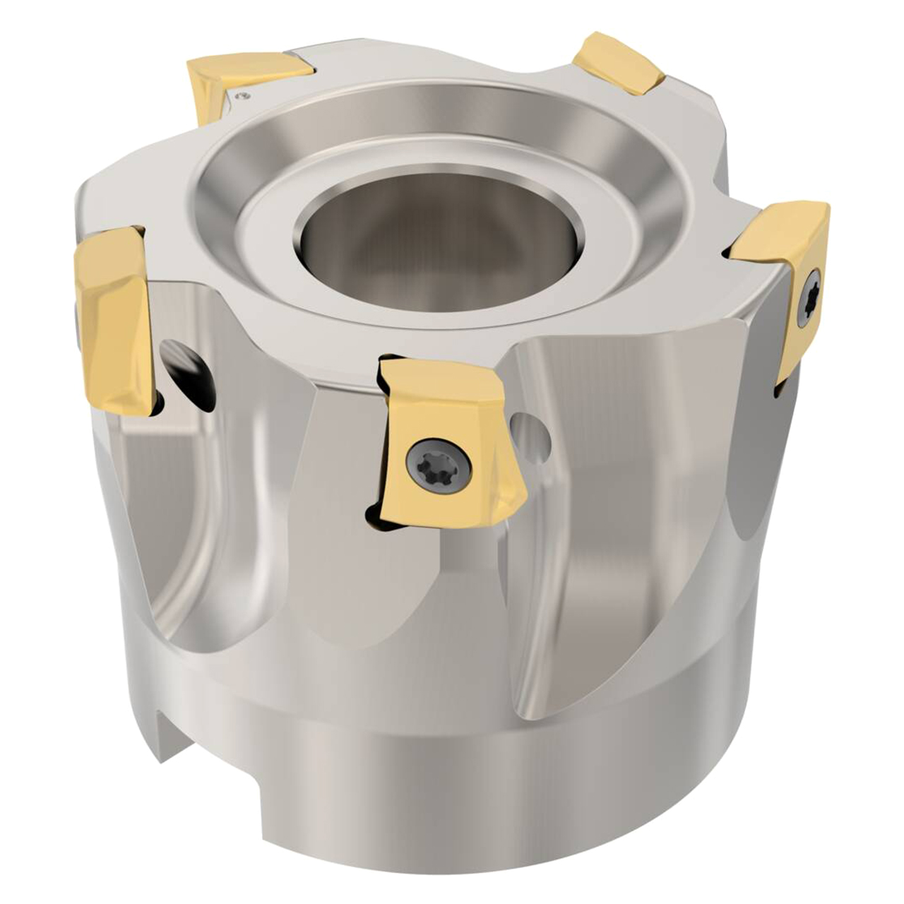 Seco Tools 02827547 | R220.94-0050-08-5A 50.00mm Diameter x 8.00mm Depth of Cut x 40.00mm Functional Length -22.7 Degree Rake Radial Angle Indexable Square-Shoulder Face Mill