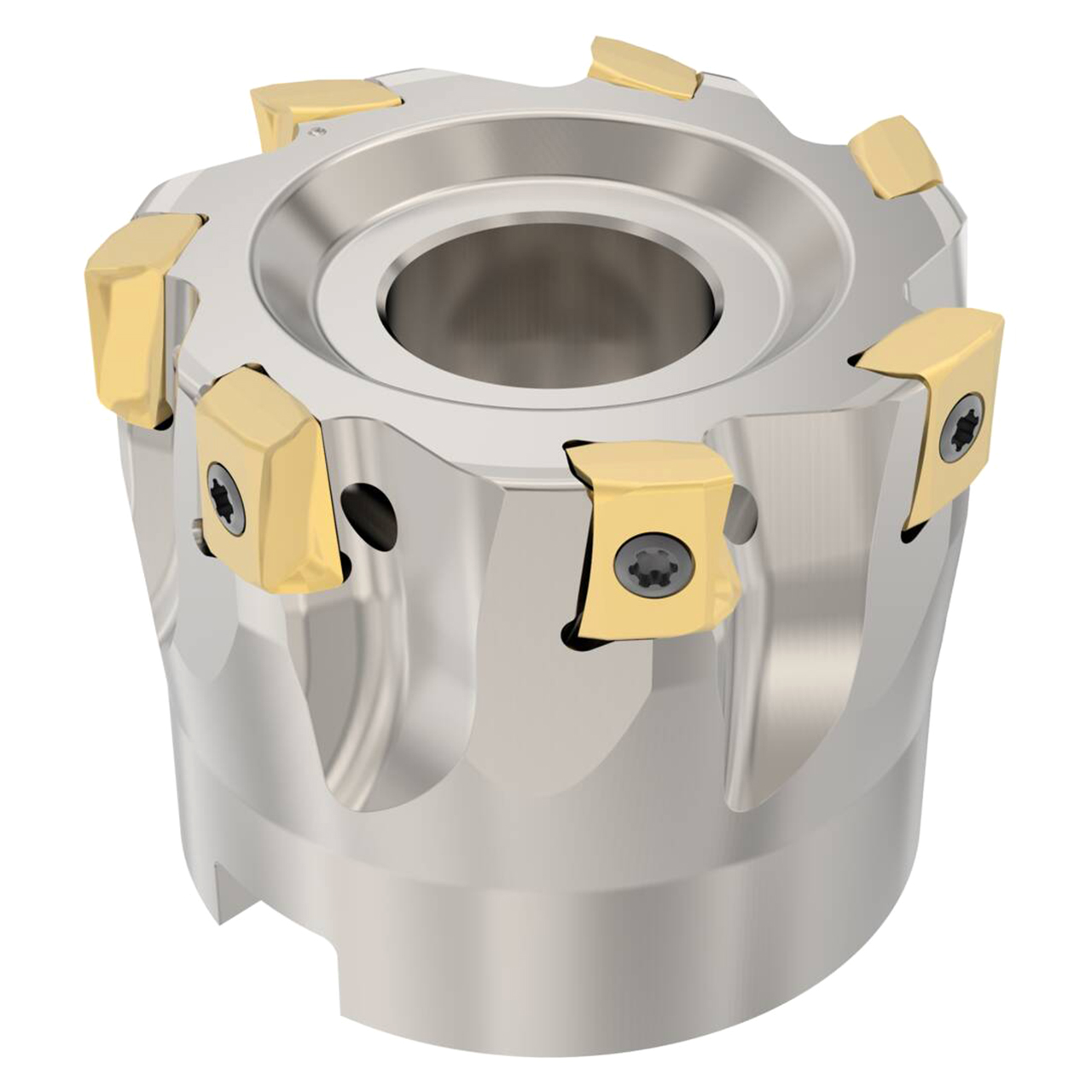 Seco Tools 02827548 | R220.94-0050-08-7A 50.00mm Diameter x 8.00mm Depth of Cut x 40.00mm Functional Length -22.7 Degree Rake Radial Angle Indexable Square-Shoulder Face Mill
