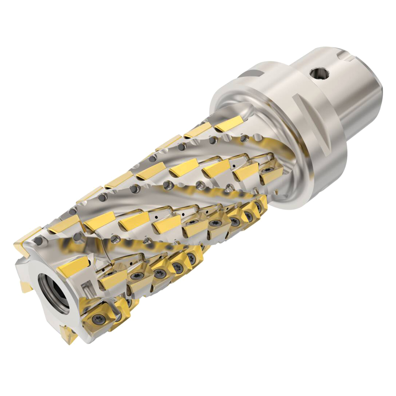 Seco Tools 02829936 | C6-R217.69-050-106-12.5SAN 50.00mm Diameter x 178.00mm OAL 90 Degree Cutting Edge Angle 5 Flute Indexable Square Shoulder Mill