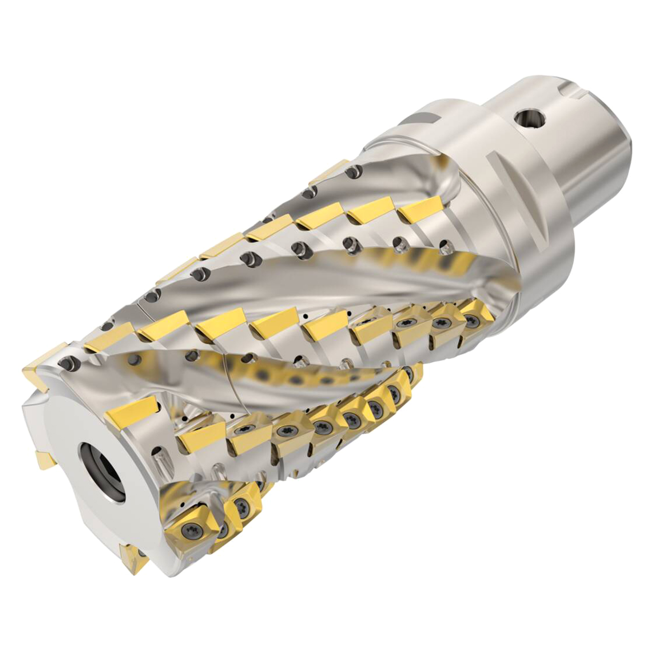 Seco Tools 02829940 | C6-R217.69-063-107-12.5SAN 63.00mm Diameter x 178.00mm OAL 90 Degree Cutting Edge Angle 5 Flute Indexable Square Shoulder Mill