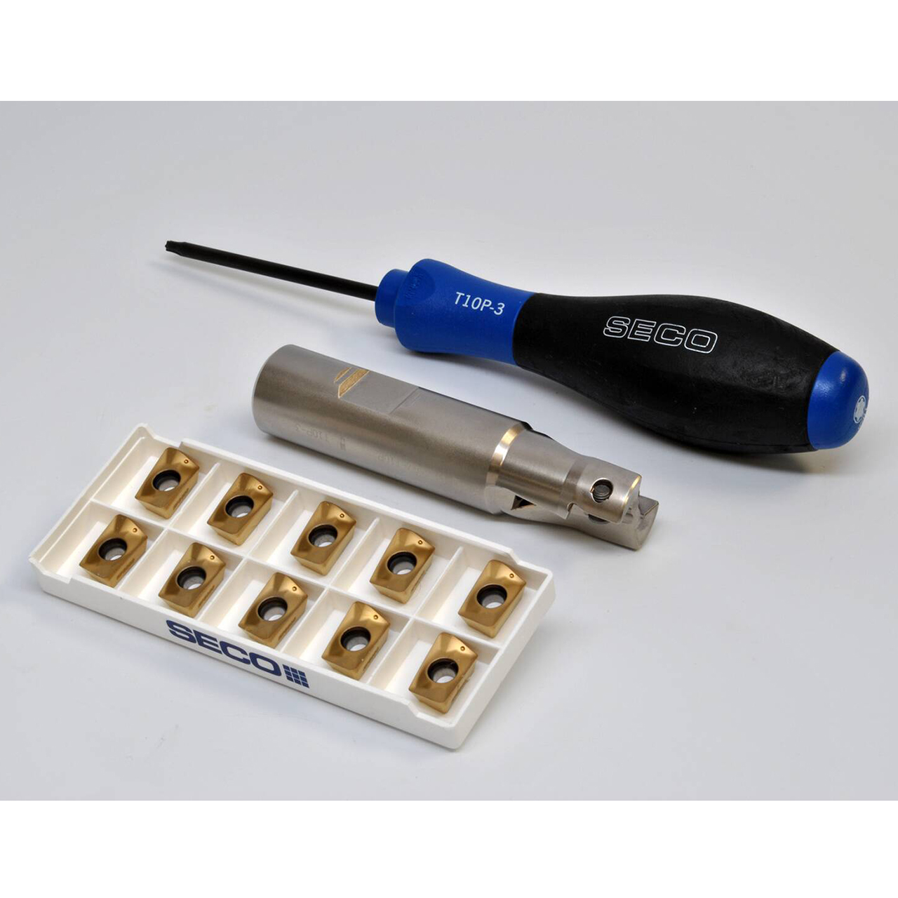 Seco Tools 02840171 | TURBO10-0.750M-KIT Face Mill Insert Kit