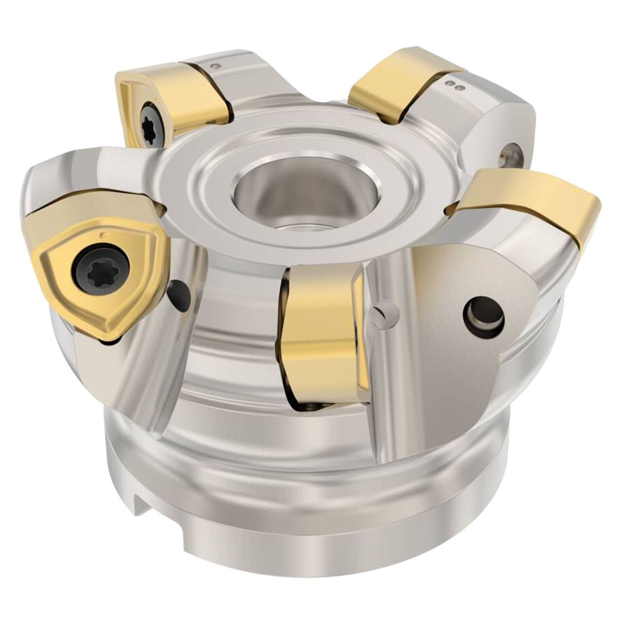 Seco Tools 02842028 | R220.21-02.50-R230.5A 48.80mm Diameter x 1.80mm Depth of Cut x 40.00mm Functional Length -13 Degree Rake Radial Angle Indexable High-Feed End Mill
