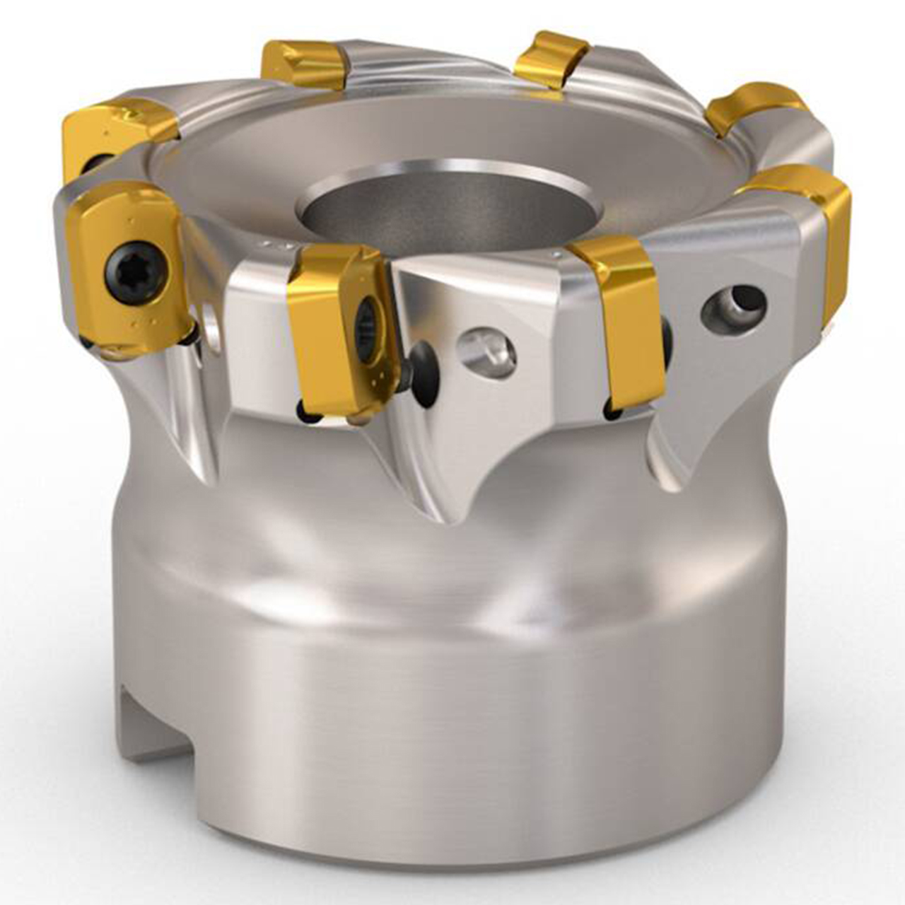 Seco Tools 02927091 | R220.21-0050-LO06.8A 43.30mm Diameter x 0.90mm Depth of Cut x 40.00mm Functional Length -9 Degree Rake Radial Angle Indexable High-Feed End Mill