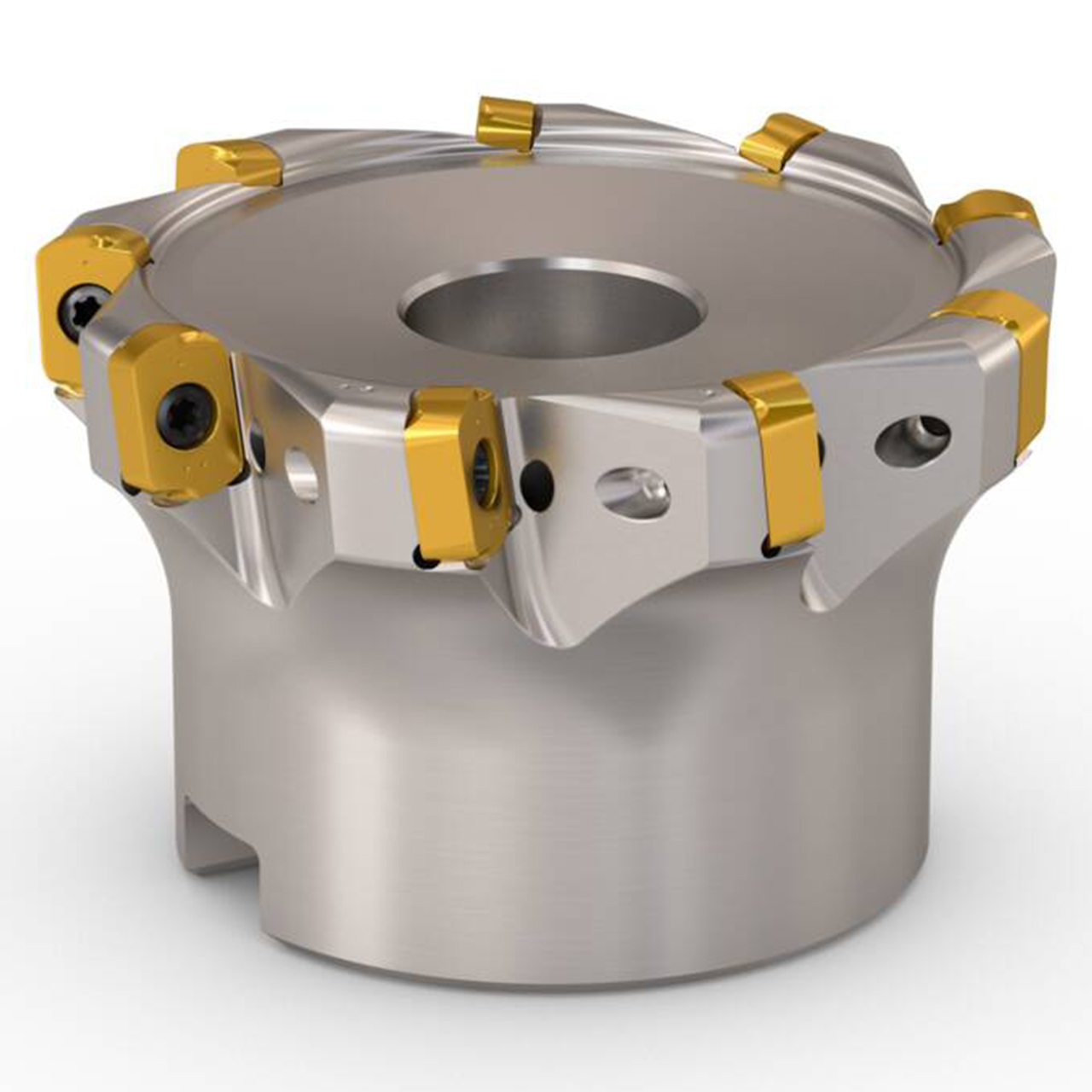 Seco Tools 02952736 | R220.21-0063-LO06.9A 56.30mm Diameter x 0.90mm Depth of Cut x 40.00mm Functional Length -9 Degree Rake Radial Angle Indexable High-Feed End Mill