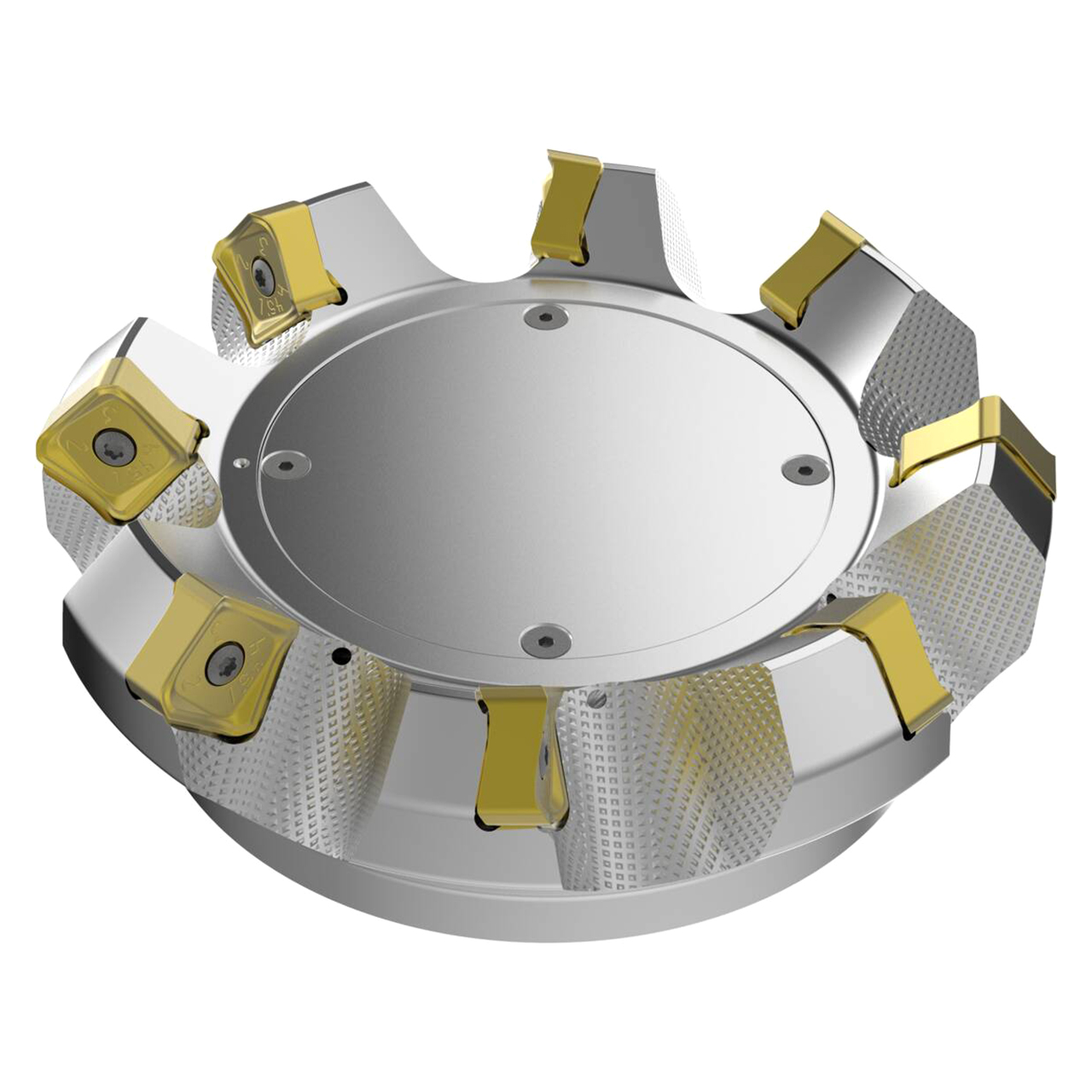 Seco Tools 03157476 | R220.54-06.00-22-8A 160.00mm Diameter x 9.00mm Depth of Cut x 63.00mm Functional Length -7 Degree Rake Radial Angle Double QuattroMill Face Mill