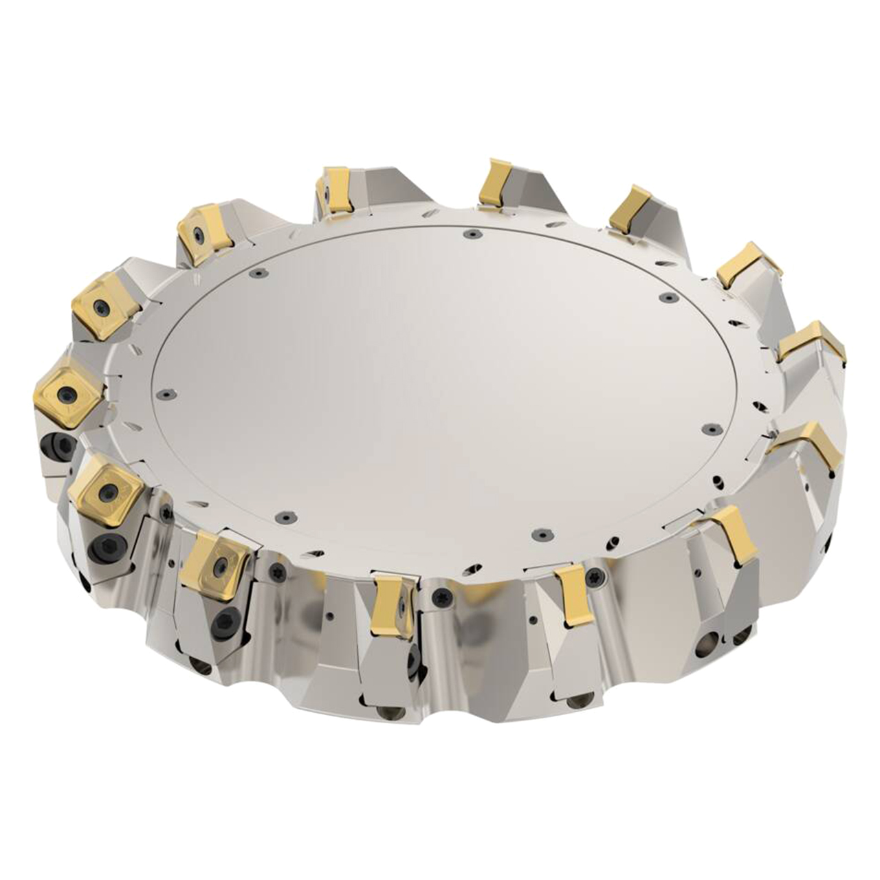 Seco Tools 03167776 | R220.54-812.50-22-14C 315.00mm Diameter x 9.00mm Depth of Cut x 80.00mm Functional Length -7 Degree Rake Radial Angle Double QuattroMill Face Mill