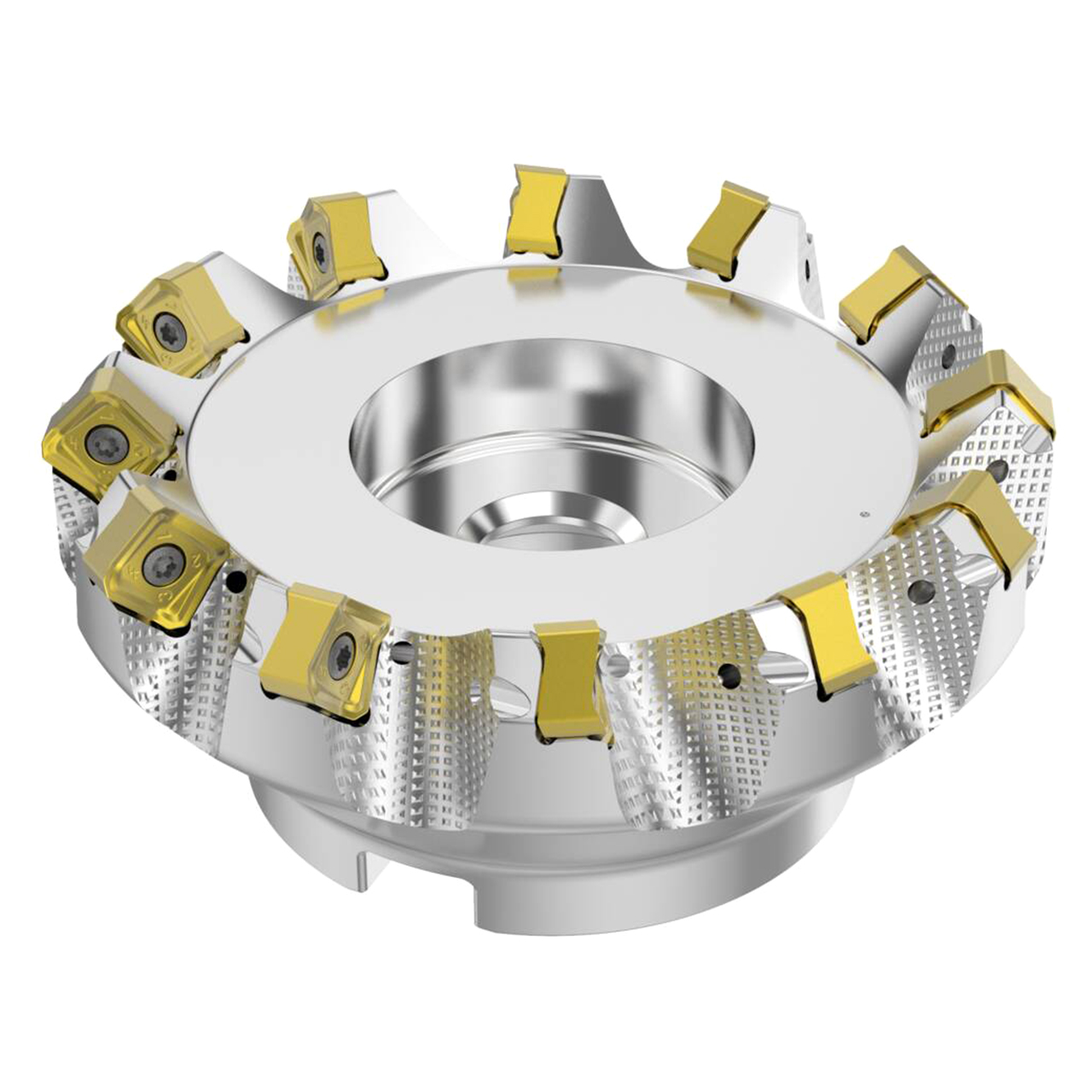 Seco Tools 03213647 | R220.54-05.00-14-12A 125.00mm Diameter x 6.00mm Depth of Cut x 63.00mm Functional Length -7 Degree Rake Radial Angle Double QuattroMill Face Mill