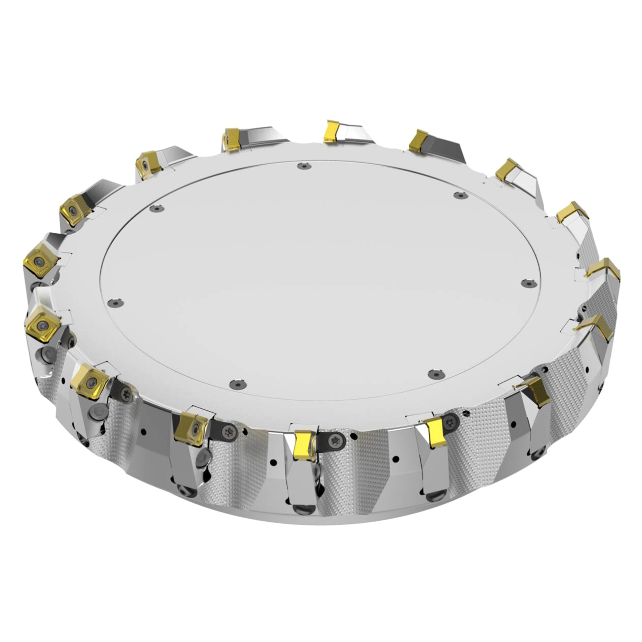 Seco Tools 03213794 | R220.54-812.50-14-16CA 315.00mm Diameter x 6.00mm Depth of Cut x 80.00mm Functional Length -7 Degree Rake Radial Angle Double QuattroMill Face Mill